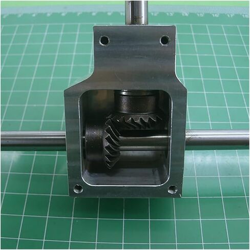 Miter Transmission 90 Degree Commutator Gearbox 8mm 10mm Dual Output Shaft Bevel Gearbox Transmission Ratio 1:1 Speed Reducer Gearbox Pinion Mechanical(8mm Thickness) in Kuwait