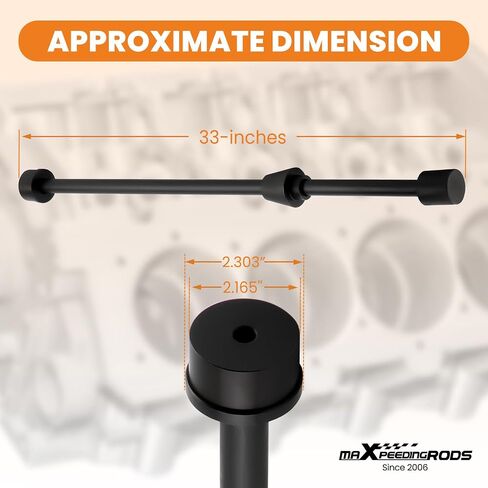 maXpeedingrods LS Cam Bearing Installation Removing Tool for Chevy GM LS Engines LS1 LS2 LS3 LS6 LQ9 33" Cam Bearing Tool in Saudi Arabia