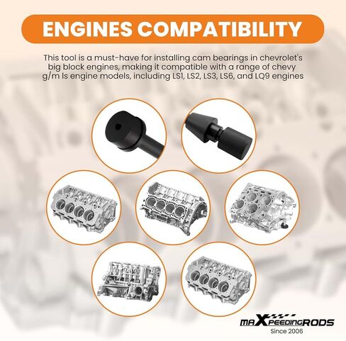 maXpeedingrods LS Cam Bearing Installation Removing Tool for Chevy GM LS Engines LS1 LS2 LS3 LS6 LQ9 33" Cam Bearing Tool in Saudi Arabia