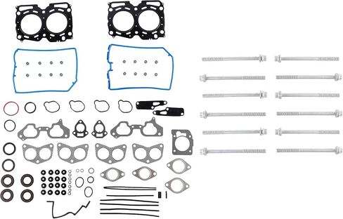 DNJ HGB718 Cylinder Head Gasket Set with Head Bolt Kit for 2002-2005 Subaru Impreza 2.0L 1994cc H4 DOHC in Saudi Arabia