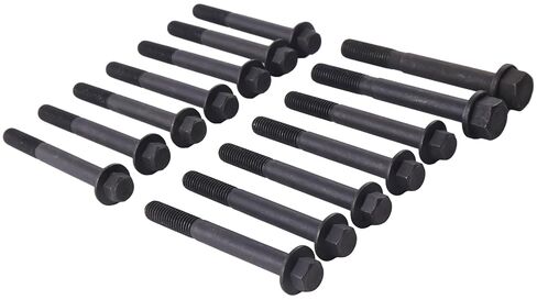 14PCS أسطوانة رأس البراغي YM119515-01200 YM11951501200 119515-01200 متوافقة مع محرك Komatsu 2D70E-5S-BA YANMAM in Kuwait