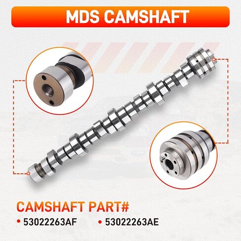 Upgrade MDS 5.7 HEMI Lifters Camshaft Kit with Head Gasket Set Compatible with Dodge Ram 1500 Durango, Chrysler Aspen 2009-2018 Replace# HS26423PT 53022263AF 53021726AD 53021726AE in Saudi Arabia
