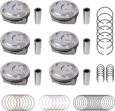 STD Engine Piston & Piston Ring Set 230413CFA0 ، Fit for 2011-2019 Kia Sorento/Sedona/Cadenza ، for Hyundai Santa Fe/Azera 3.3L in Saudi Arabia