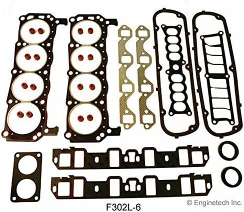 RERING KIT W/Full GASKET SET RINGS FITS: 1983-1986 FORD SBF 302 5.0L V8 (TRACK & CAR) in Saudi Arabia