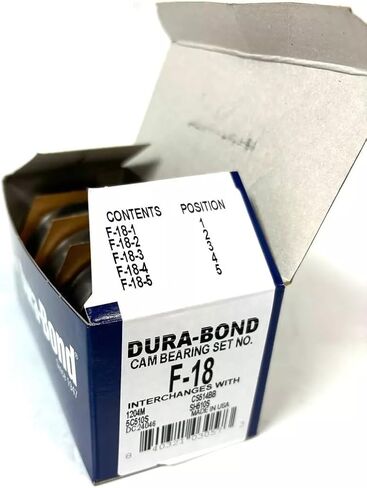 محامل الحجم القياسية ROD & MAIN & CAMMSHALLENT متوافقة مع FORD 289 و 302 4.7L و 5.0L. in Kuwait