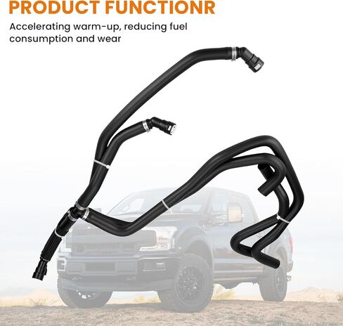 626-802 محرك سخان المحرك مدخل وتجميع المخرج متوافق مع نماذج فورد F-150 2015 2016 2017 5.0L ، يحل محل KH874 FL3Z-18472-K 160553 FL3Z-18472-G in Saudi Arabia