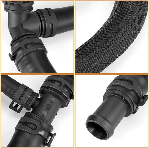 مجموعة خرطوم سخان HVAC متوافقة مع Ford Fusion 2013-2020 2.5L استبدال KH-815 DG9Z-18472-AA DG9Z-18472-H in Kuwait