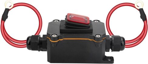 مفتاح مضمّن للماء ، DC 12-24V مفتاح تبديل الطاقة المضمّن لمحملات CAMP ، دراجة نارية ، لوحة شمسية in Saudi Arabia