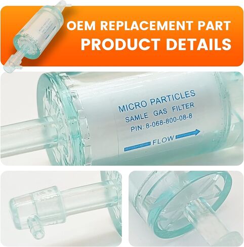 OEM 16913 Refrigerant Identifier Replacement Filter: Works with R - 1234y AC Machines, 16900/16910 CoolTech ID (Plus) & More in Saudi Arabia