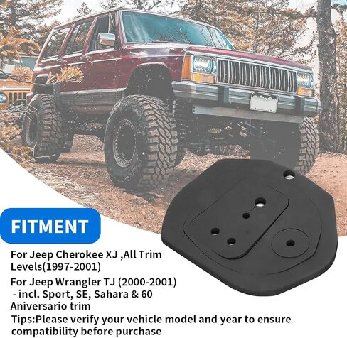 Motoparty HVAC CASE SEAL KIT لجيب شيروكي رانجلر 1997-2001 ، بديل لـ MOPAR 04874069AB 4874069AB ، صندوق سخان لختم جدار الحماية in Saudi Arabia
