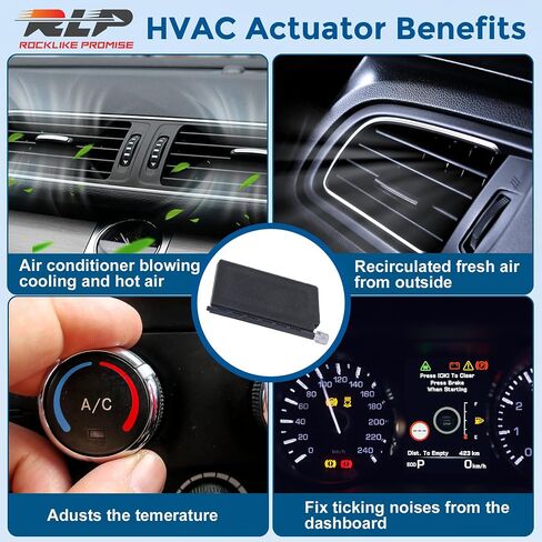 902-325 Heater HVAC Blend Door Repair Kit Compatible with 2002-2010 Dodge Ram 1500 2500 3500 4500 5500 Replaces 68004226AA 68004226AB in Saudi Arabia