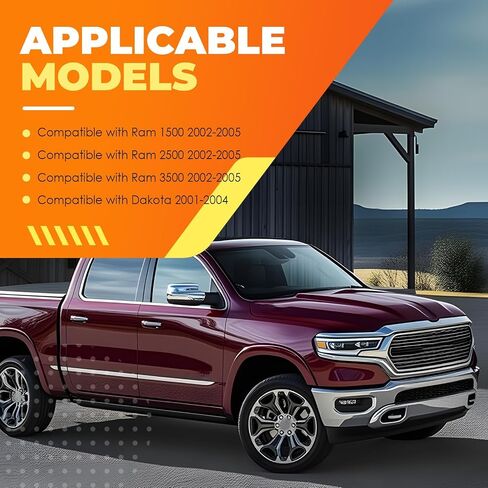 وحدة التحكم في المناخ الأمامية HVAC A/C متوافقة مع RAM 1500 2500 3500 DAKOTA 2001-2005 مفتاح لوحة التكييف استبدال 599-212 55055905AA 5505905AD 5505905AE 5505905AF in Saudi Arabia