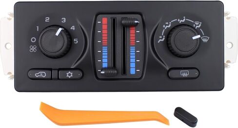 Motoku Manual Conditioning Air Control Module for Chevy for GMC Trailblazer Envoy Tahoe Yukon Silverado Silverado Sierra 1500 2500 3500 for Cadillac Escalade for Buick Rainier 2003-2007 in Saudi Arabia