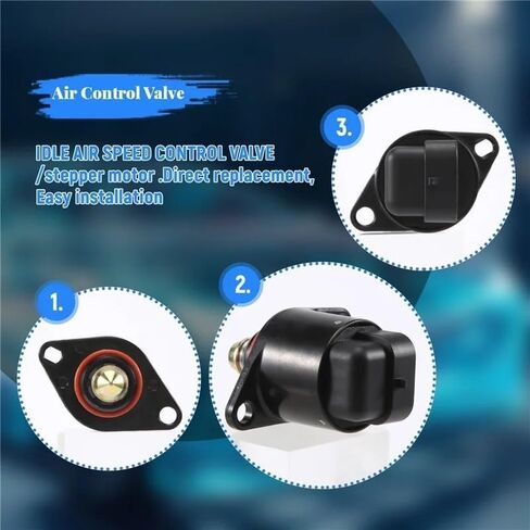93744675 Idle Air Control Valve Compatible With 1.6L 04-08/17059602/AC167/96434613 in Saudi Arabia