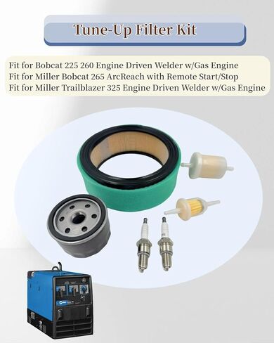 230015 Tune-Up Filter Kit Fit for Miller Bobcat 225 260 Gas Engine Trailblazer 325 Engine Driven Welder in Saudi Arabia