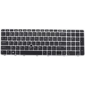 New Backlit Laptop Keyboard Replacement for HP Elitebook 850 G3 G4 755 G3 G4 Zbook 15u G3 G4 821157-001 821195-001 836623-001 819899-001 SN9145BL 831-00323-00A