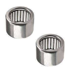 Bettomshin 2Pcs BH2020 Needle Roller Bearings 1-1/4"x1-5/8"x1-1/4" Bearing Steel P0 Stamped Outer Ring Needle Bearings Cageless