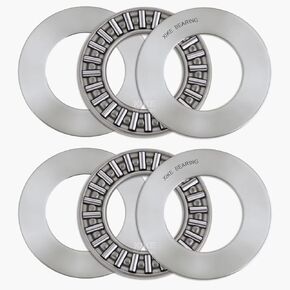 XIKE 4 Pcs NTA1423/TC1423+2TWA Thrust Needle Roller Bearings 7/8" x1-7/16 with Washers, Fits DIY/Electric＆Manual Tools, Cars/Trucks/TWAilers/Two＆Three Wheelers, Agriculture/Industrial Machinery.