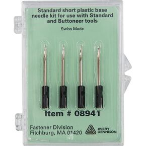 Avery Dennison Standard Tagging Gun Replacement Needles, 4-Pack - # 08941