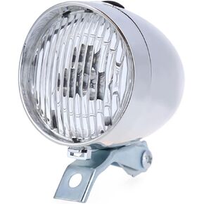 BlueSunshine Vintage Retro Bicycle Bike Front Light Lamp 3 LED Headlight with Bracket