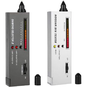 White Tester Gem Tester, Diamond Detector Diamond, Diamond Selector, Tester, for Women for Jeweler
