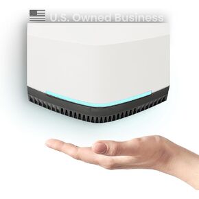 HD350 Hand Dryer - Easy Install, Multiple Mounting Options, Touch-Free, Optional Heat, Compact & UL Certified for Commercial/Residential Use (Arctic White) in Kuwait