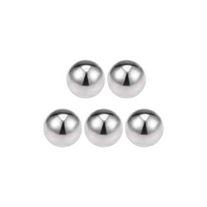 uxcell 7/16-inch Bearing Balls 304 Stainless Steel G100 Precision Balls 10pcs