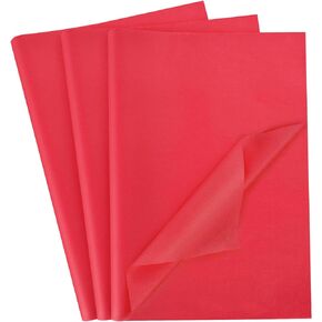 Shindel 120 Sheets Pink Tissue Paper, Gift Wrapping Paper 20x14 Inch Tissue Paper for Gift Bags Wedding Valentine's Day Bridal Shower