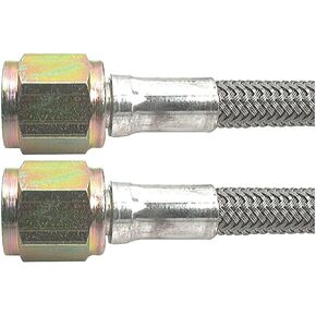 Allstar Performance ALL46400-12 12" 4 AN Braided Brake Line