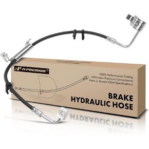 A-Premium Front Driver and Passenger Side Brake Hydraulic Oil Hoses Compatible with Select Jeep Models - Wrangler 2011-2017 - Replace# 68171944AF (Pack of 2) in Saudi Arabia