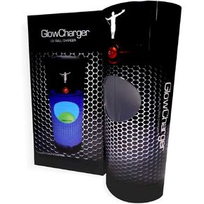 Golf - GlowV1 Glow Golf Balls Charger Light Pack with Refills of Glow in The Dark Golf Balls, Rechargeable Light Up Golf Balls, Golf Accessories for Women & Men, Includes 4 AA Batteries