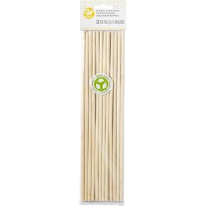 12 bamboo dowel rods