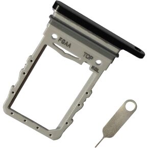 حامل بطاقات بديل لبطاقة SIM واحدة لهاتف Galaxy Z Flip 3 لهاتف Samsung Galaxy Z Flip 3 5G F711 مقاس 6.7 بوصة (لا يناسب إصدار Galaxy Z Flip 2 أو Z Flip) (أسود فانتوم) in Kuwait