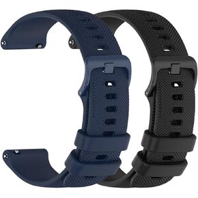 Silicone Watch Bands Quick Release Premium Soft Rubber Replacement Straps for Men and Women 18mm 20mm 22mm