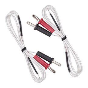 2Pcs K-Type Temp Sensor K Thermocouple Sensors Mini Connector Temperature Sensors Measuring Range -50°C to 350°C, Perfect for Multimeters and Temperature Meters
