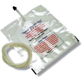 RUSSELL/EDEL Edelbrock 639500 Speed Bleeder Bag,Silver