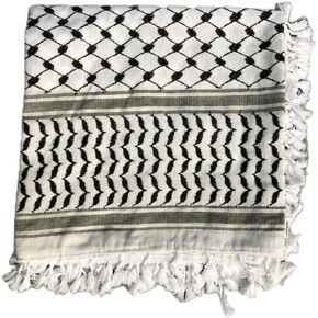 Shemagh Keffiyeh Scarf Palestine Original Arafat Hatta Brand Cotton-Free Shipp