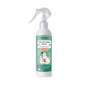 Hepper Pet Cologne Spray - Long-Lasting Dog/Cat Cologne & Perfume Spray for Pups/Kittens - Grooming Elegance & Enduring Fragrance! Aloe and Cucumber Fresh Scent