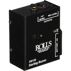 ROLLS Starting Buzzer/Tone Generator, Black, 1x1x1