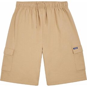 Wrangler Big and Tall Cargo Shots for Men - Fleece Cargo Lounge Mens Sweat Short