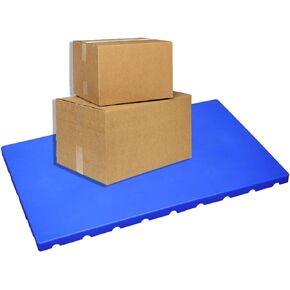 Plastic Pallets for Basement Storage, Lightweight Moisture-Proof Waterproof Floor Pallet for Indoor Basement and Outdoor Garden Flooring, L 39.4" x W 23.6" x H 2"
