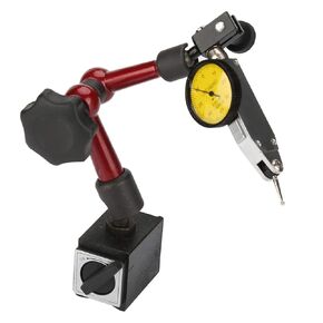 Centesimal Comparator with Articulated Magnetic Base Micrometer Feeler Support for Flexible Strong Magnetic Gauge Stand Base Accessories Holder Lever Dial Test Indicator Gauge