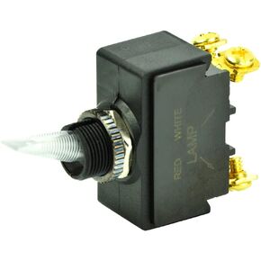 BEP 1001908 SPST Lighted Toggle Switch - Off/On