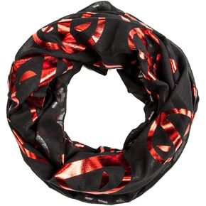 Marvel Deadpool Foil Toss Print Infinity Viscose Scarf