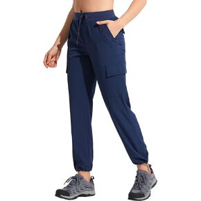 Hiking Pants Women Lightweight Cargo Pants Capris for Women Quick Dry Water Resistant Golf Travel Casual