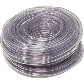 صنع في الولايات المتحدة الأمريكية خرطوم شفاف من مادة PVC الملائمة للطعام مقاس 1/2 بوصة OD 3/8 بوصة معرف in Kuwait