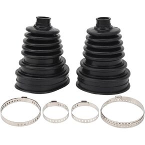 Constant Velocity Joint Boot, 2pcs CV Boots Universal Silicone Drive Shaft Joint Boot Set Highly Flexible CV Boots Replacement for Cars