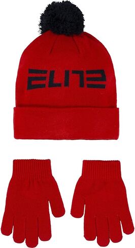 Nike Big Kids' Elite Beanie and Gloves Set in Saudi Arabia