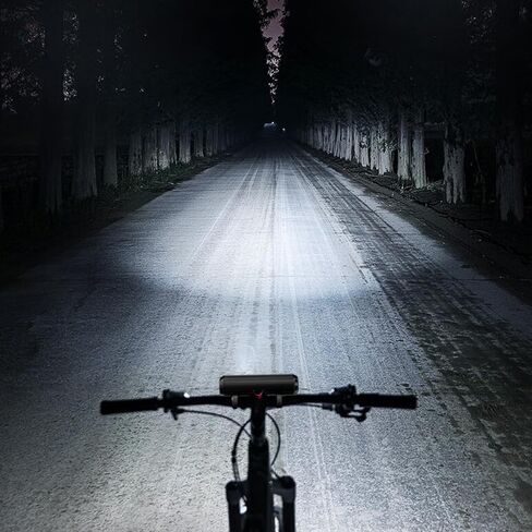Super Bright Bike Light, 3000 Lumen 5 Modes Wide Beam Bicycle Light, USB Rechargeable Bicycle Headlight Set, Waterproof Bike Headlight for Adult Kid Mountain Road Commuter Cycling in Saudi Arabia