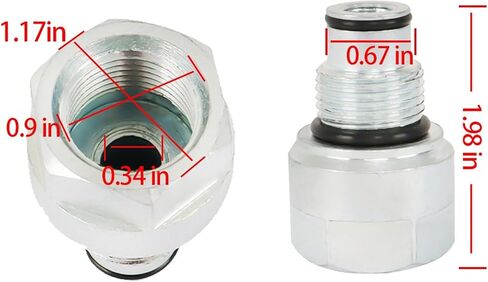 Findmall P40 ملحق صمام التحكم الاتجاهي الهيدروليكي P40 Power Beyond Plug مغلق مركز قابس مهايئ in Saudi Arabia